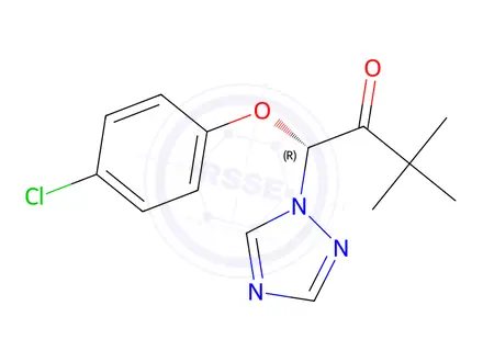 Chemical structure of (R)-Triadimefon