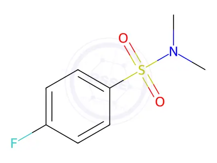 Chemical structure of N,N-Dimethyl 4-fluorobenzenesulfonamide