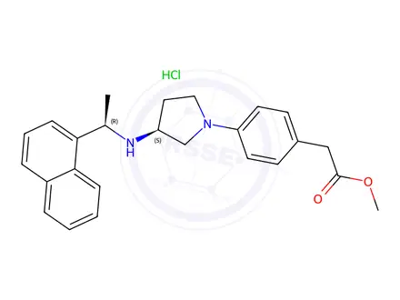 Chemical structure of Evocalcet Impurity 76