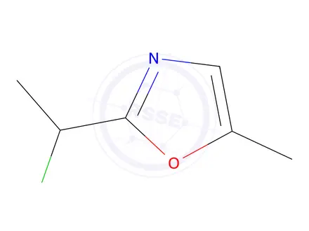 Chemical structure of 2-(1-chloroethyl)-5-methyl-1,3-oxazole