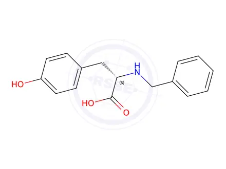 Chemical structure of N-Benzyl-L-tyrosine