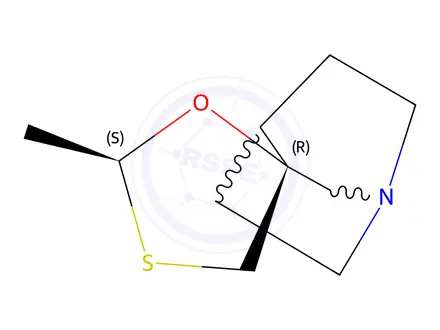 Chemical structure of Cevimeline trans-Isomer