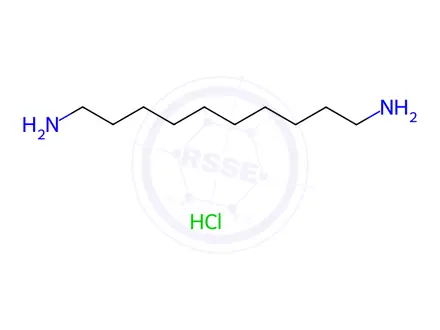 Chemical structure of Decane-1,10-diamine hydrochloride