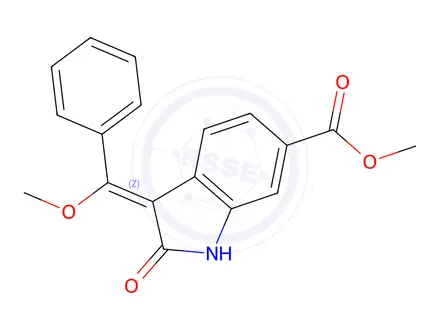 Chemical structure of Nintedanib Impurity 51