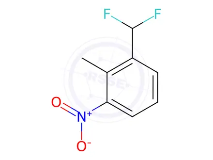 Chemical structure of 1-(Difluoromethyl)-2-methyl-3-nitrobenzene