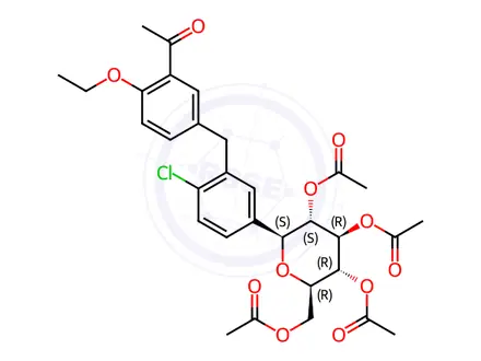 Chemical structure of Dapagliflozin Impurity 439
