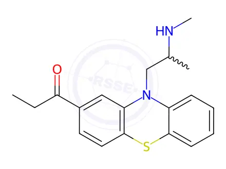 Chemical structure of Acepromazine Impurity 43
