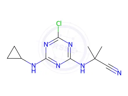Chemical structure of Procyazine