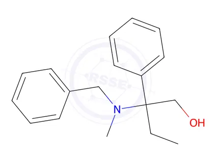 Chemical structure of 2-(N-Benzyl-N-methyl)amino-2-phenylbutanol