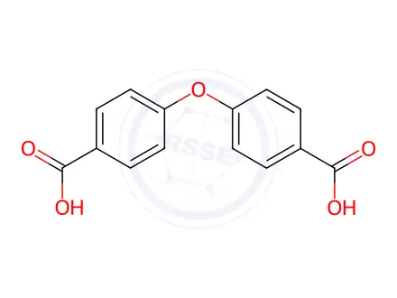 Chemical structure of 4,4'-Oxybisbenzoic acid