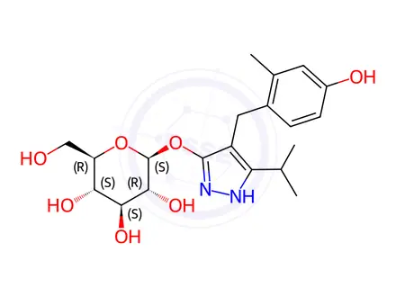 Chemical structure of Remogliflozin Impurity 166