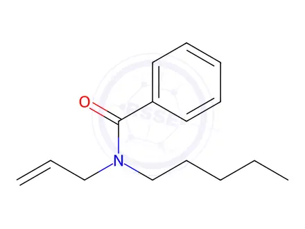 Chemical structure of N-Allyl-N-pentylbenzamide