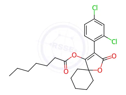 Chemical structure of Spirobudifen Impurity 22