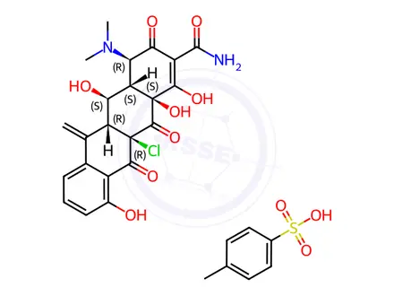 Chemical structure of Doxycycline Intermediate