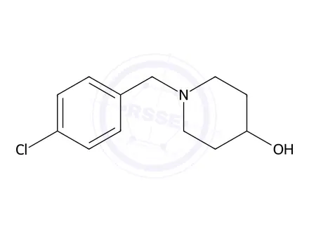 Chemical structure of 1-(4-Chlorobenzyl)piperidin-4-ol