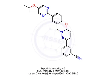 Chemical structure of Tepotinib Impurity 40