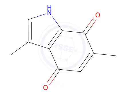 Chemical structure of 3,6-Dimethyl-1H-indole-4,7-dione