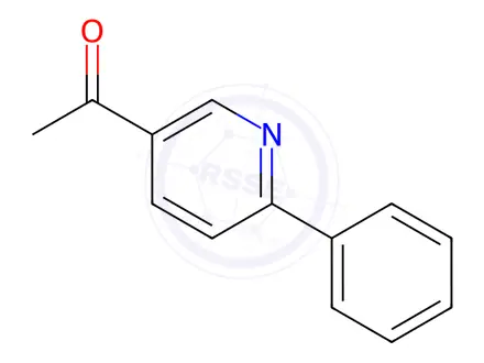 Chemical structure of 1-(6-Phenylpyridin-3-yl)ethanone