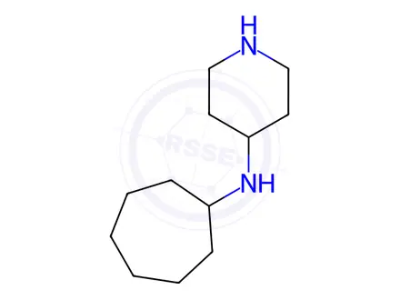 Chemical structure of N-Cycloheptylpiperidin-4-amine