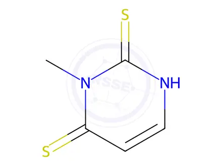 Chemical structure of Methylthiouracil Impurity 5