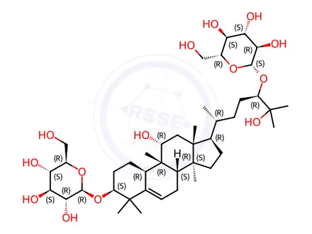 Chemical structure of Mogroside IIe