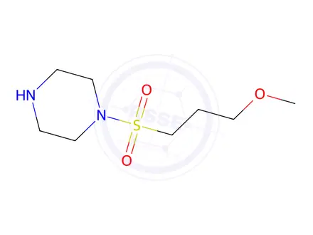 Chemical structure of 1-((3-Methoxypropyl)sulfonyl)piperazine