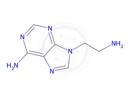 Chemical structure of 9-(2-aminoethyl)-9H-purin-6-amine