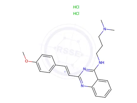 Chemical structure of CP 31398 Dihydrochloride
