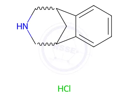 Chemical structure of 2,3,4,5-Tetrahydro-1H-1,5-methano-3-benzazepine Hydrochloride