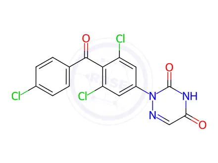 Chemical structure of Diclazuril Impurity 4 (Diclazuril EP Impurity D)