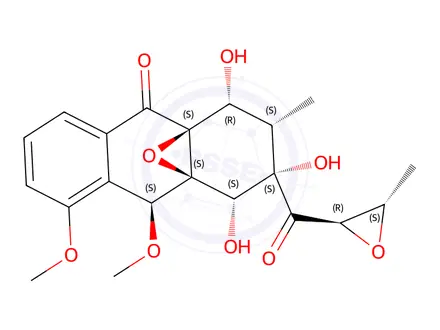 Chemical structure of Mensacarcin