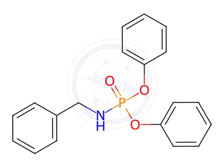 Chemical structure of DIPHENYL N-BENZYLPHOSPHORAMIDATE