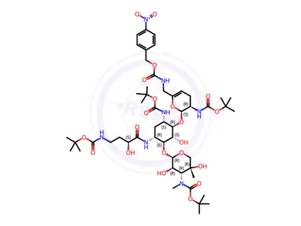 Chemical structure of Plazomicin Impurity 14