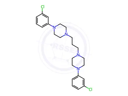 Chemical structure of Trazodone EP Impurity H diHCl