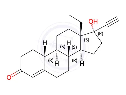Chemical structure of Levonorgestrel Impurity 3