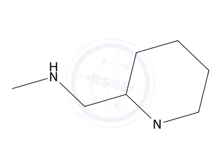 Chemical structure of N-Methyl-1-(1-methylpiperidin-2-yl)methanamine
