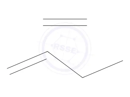 Chemical structure of Butene, polymer with ethene