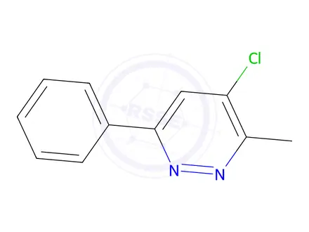 Chemical structure of 4-Chloro-3-methyl-6-phenylpyridazine