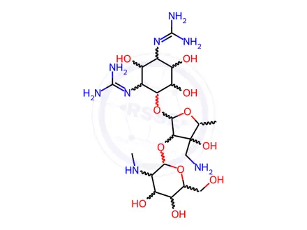 Chemical structure of streptomycylamine