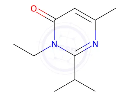 Chemical structure of Diazinon Impurity 2