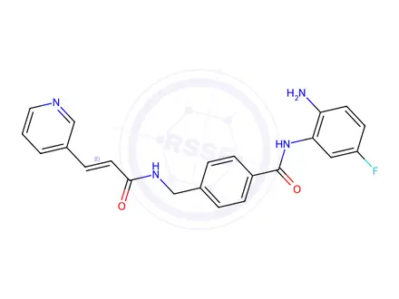 Chemical structure of Chidamide, 98%