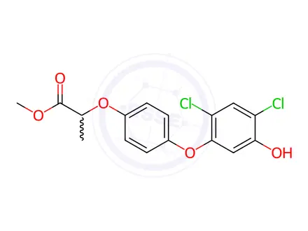 Chemical structure of Diclofop-methyl-5-hydroxy