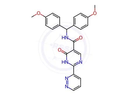 Chemical structure of MK-8617