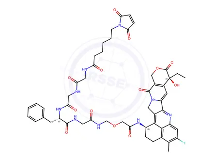 Chemical structure of (1R)-Deruxtecan