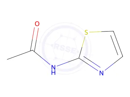 Chemical structure of Acetamide, N-2(3H)-thiazolylidene-