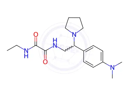 Chemical structure of N1-(2-(4-(Dimethylamino)phenyl)-2-(pyrrolidin-1-yl)ethyl)-N2-ethyloxalamide