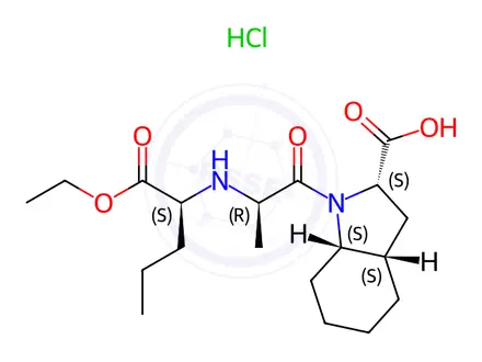 Chemical structure of Perindopril Arginine Impurity 33 Hydrochloride