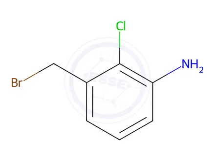 Chemical structure of 3-(Bromomethyl)-2-chloroaniline