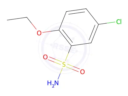 Chemical structure of 5-Chloro-2-ethoxybenzenesulfonamide