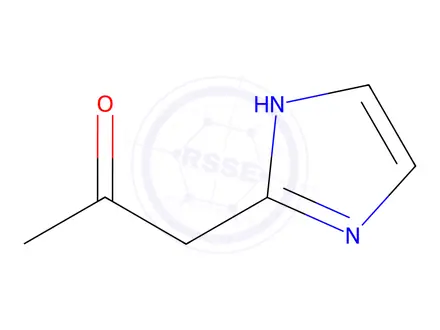 Chemical structure of 1-(1H-Imidazol-2-yl)propan-2-one